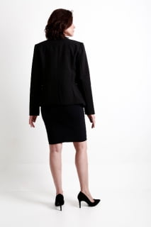 blazer feminino preto alfaiataria