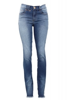calça jeans slim feminina